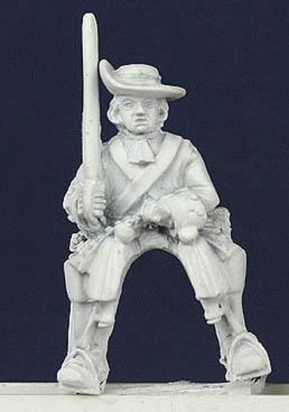 Front Rank Miniatures: LSC3 Cavalryman Wearing Coat - Trooper At Rest With Sword (6 figures)