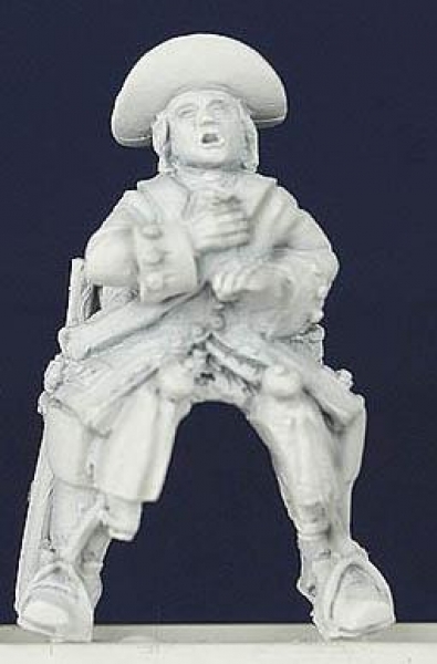 Front Rank Miniatures: LSC6 Cavalryman Wearing Coat - Trooper Falling Wounded (6 figures)