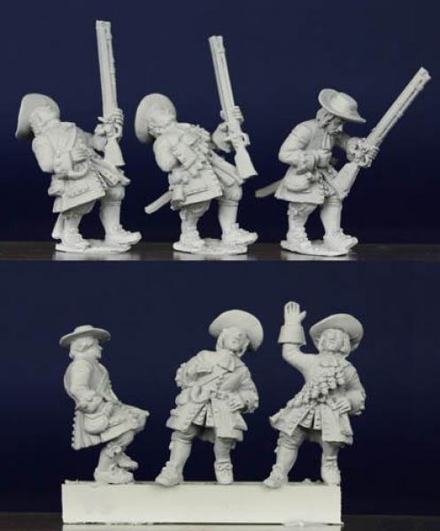 Front Rank Miniatures: LSGP1 Casuality Figure Pack, 6 Figures Per Pack.