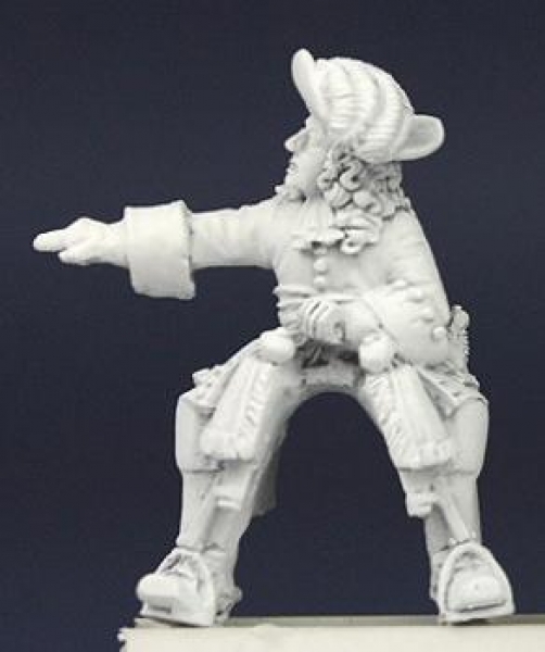 Front Rank Miniatures: LSP6 General / Senior Officer, Pointing (6 figures)