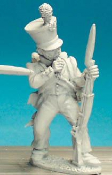 Front Rank Miniatures: NN10 Dutch Infantryman - Flanquer Biting Cartridge (6 figures)