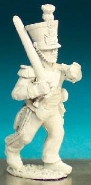 Front Rank Miniatures: NN110 Standard Bearer - Advancing Sword Drawn - 1st Or 2nd Regt In Shako (6 f