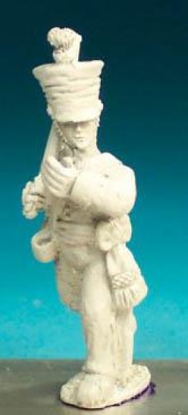 Front Rank Miniatures: NN111 Standard Bearer - Advancing Sword Drawn - 1st Or 2nd Regt In Covered Sh