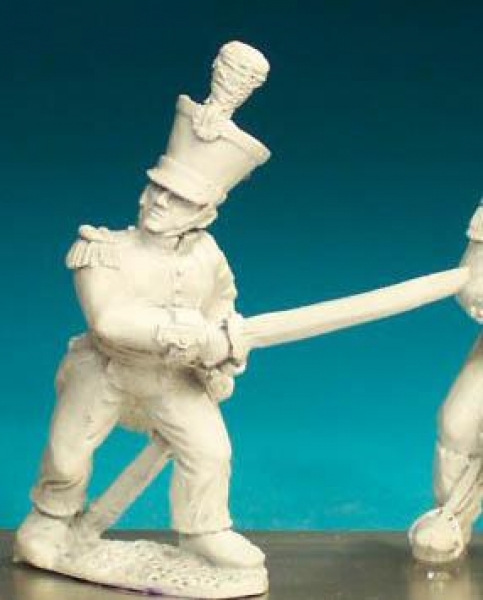 Front Rank Miniatures: NN12 Dutch Infantryman - Officer Waving Forward (6 figures)