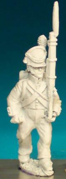 Front Rank Miniatures: NN17 Belgian Infantryman - Centre Company Marching (6 figures)