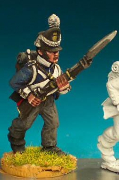 Front Rank Miniatures: NN18 Belgian Infantryman - Centre Company Advancing, High Porte (6 figures)