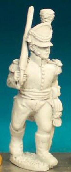 Front Rank Miniatures: NN27 Belgian Infantryman - Officer Marching (6 figures)