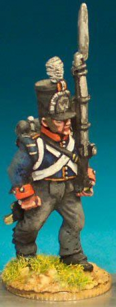 Front Rank Miniatures: NN38 National Militia - Flanquer Marching (6 figures)