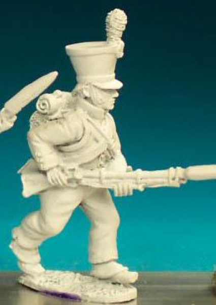 Front Rank Miniatures: NN3 Dutch Infantryman - Centre Company Advancing, Low Porte (6 figures)