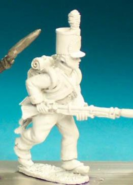 Front Rank Miniatures: NN40 National Militia - Flanquer Advancing, Low Porte (6 figures)