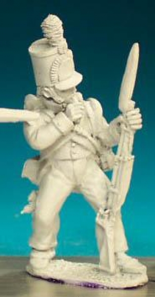 Front Rank Miniatures: NN42 National Militia - Flanquer Biting Cartridge (6 figures)