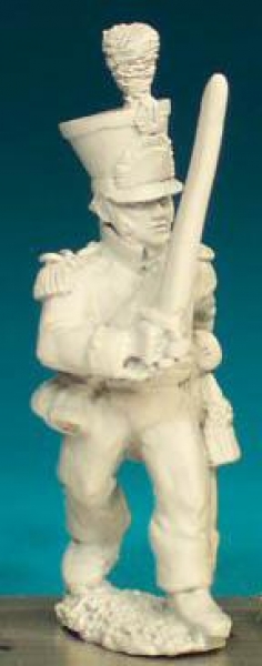 Front Rank Miniatures: NN43 National Militia - Officer Marching (6 figures)