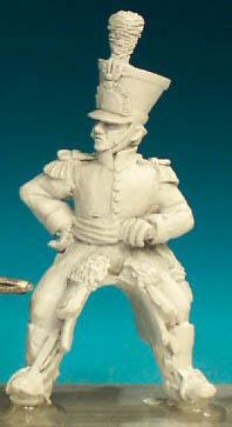 Front Rank Miniatures: NN45 National Militia - Mounted Officer (6 figures)