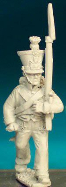 Front Rank Miniatures: NN52 Fusilier - Marching - 2nd Regt In Shako (6 figures)