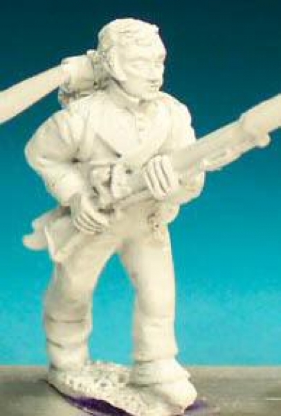 Front Rank Miniatures: NN58 Fusilier - Advancing High Porte - 1st Or 2nd Regt With Barehead (6 figur