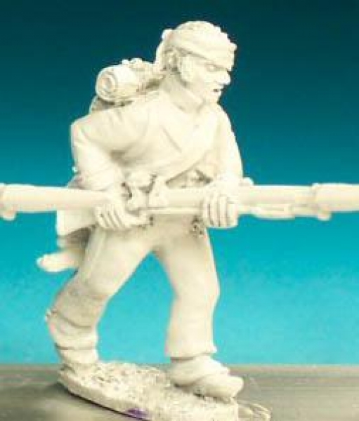 Front Rank Miniatures: NN61 Fusilier - Advancing Low Porte - 1st Or 2nd Regt Bandaged Head (6 figure