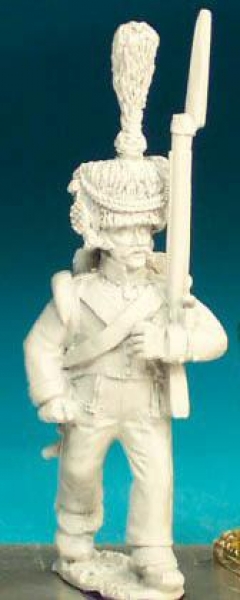 Front Rank Miniatures: NN62 Grenadier - Marching - 1st Regt In Colpack, With Cords And Plume (6 figu