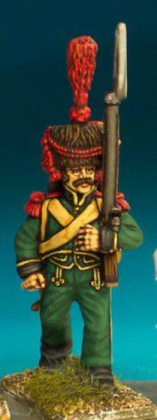 Front Rank Miniatures: NN64 Grenadier - Marching - 2nd Regt In Colpack, With Cords And Plume (6 figu