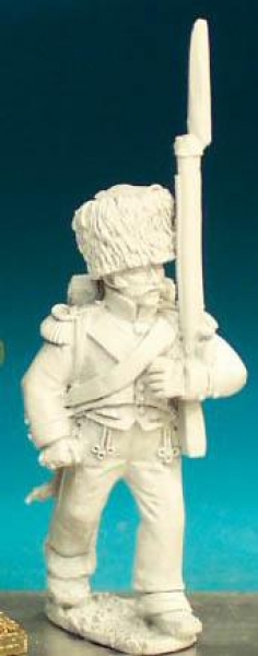 Front Rank Miniatures: NN65 Grenadier - Marching - 2nd Regt In Colpack, Without Decoration (6 figure