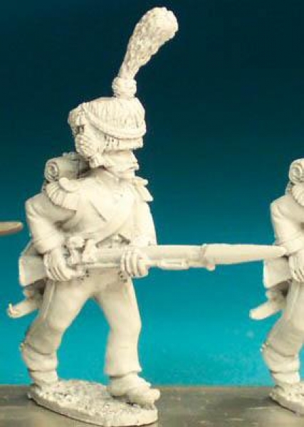 Front Rank Miniatures: NN72 Grenadier - Advancing Low Porte - 2nd Regt In Colpack, With Cords And Pl