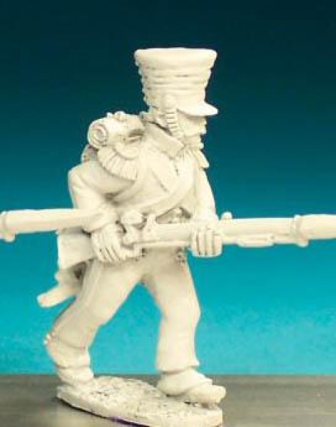 Front Rank Miniatures: NN85 Flanquer - Advancing Low Porte - 2nd Regt In Covered Shako (6 figures)
