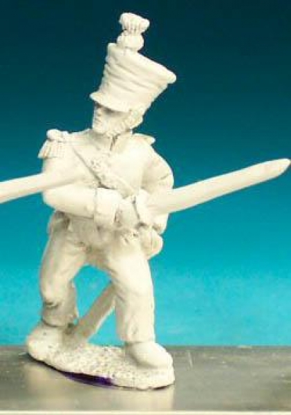 Front Rank Miniatures: NN95 Officer - Pointing Sword Forward - 1st Or 2nd Regt In Covered Shako (6 f
