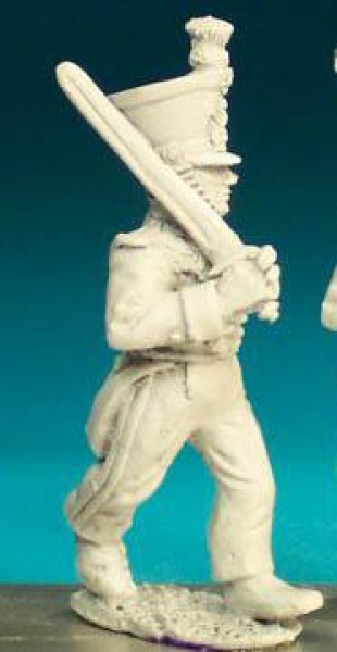 Front Rank Miniatures: NN96 Officer - Marching - 1st Or 2nd Regt In Shako (6 figures)