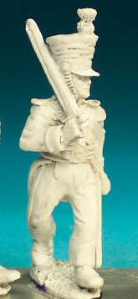 Front Rank Miniatures: NN97 Officer - Marching - 1st Or 2nd Regt In Covered Shako (6 figures)