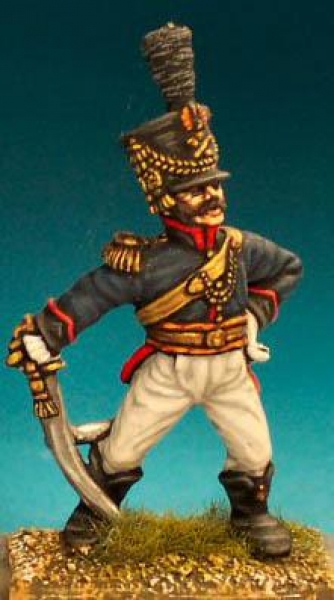 Front Rank Miniatures: NNA10 Dutch - Belgian Horse Artillery - Officer (6 figures)