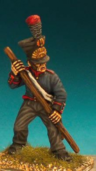 Front Rank Miniatures: NNA3 Dutch - Belgian Foot Artillery - With Trailspike (6 figures)