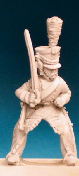 Front Rank Miniatures: NNC12 Belgian Light Dragoon - Trooper At Rest (6 figures)