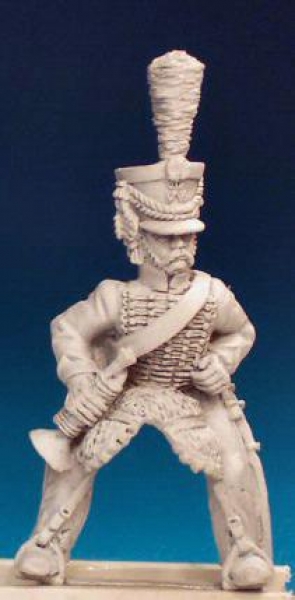 Front Rank Miniatures: NNC25 Dutch - Belgian Hussar - Trumpeter (6 figures)