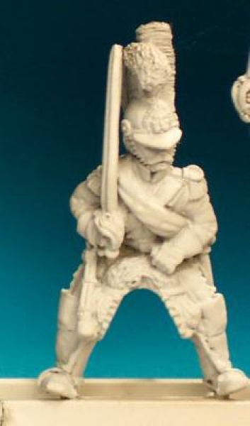 Front Rank Miniatures: NNC2 Belgian Carabinier In Helmet - Trooper At Rest (6 figures)