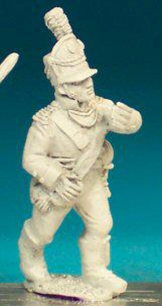 Front Rank Miniatures: PN19 Line Infantry Command - Barretina Cap - Standard Bearer (6 figures)