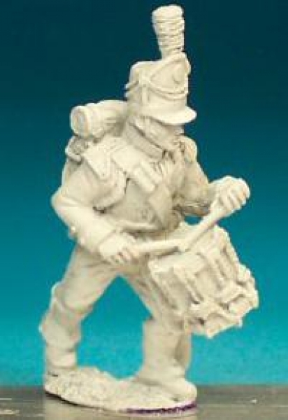 Front Rank Miniatures: PN20 Line Infantry Command - Barretina Cap - Drummer (6 figures)