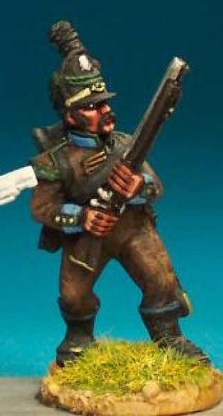 Front Rank Miniatures: PN32 Cacadore - Barretina Cap - Atriadore Standing At Ready (6 figures)