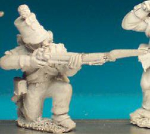 Front Rank Miniatures: PN50 Line Infantryman - Stovepipe Cap - Grenadier Kneeling Firing (6 figures)