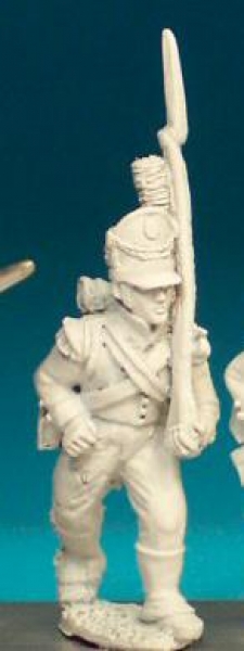 Front Rank Miniatures: PN6 Line Infantryman - Barretina Cap - Light Coy Marching (6 figures)