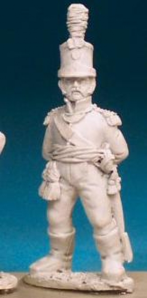 Front Rank Miniatures: PNA10 Gunner In Stovepipe Cap - Officer At Ease (6 figures)