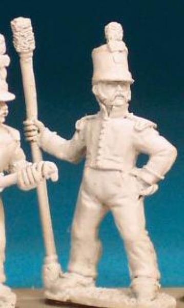 Front Rank Miniatures: PNA7 Gunner In Stovepipe Cap - Gunner With Ramrod (6 figures)