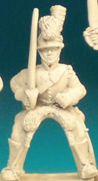 Front Rank Miniatures: PNC2 Cavalryman - In Helmet - Trooper At Rest (6 figures)