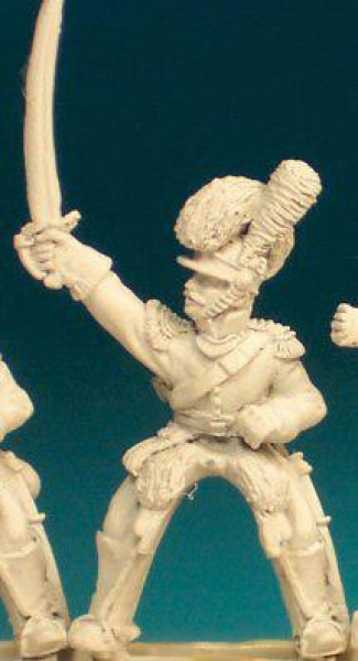 Front Rank Miniatures: PNC3 Cavalryman - In Helmet - Officer (6 figures)