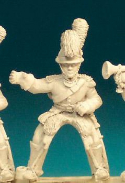 Front Rank Miniatures: PNC4 Cavalryman - In Helmet - Standard Bearer (6 figures)