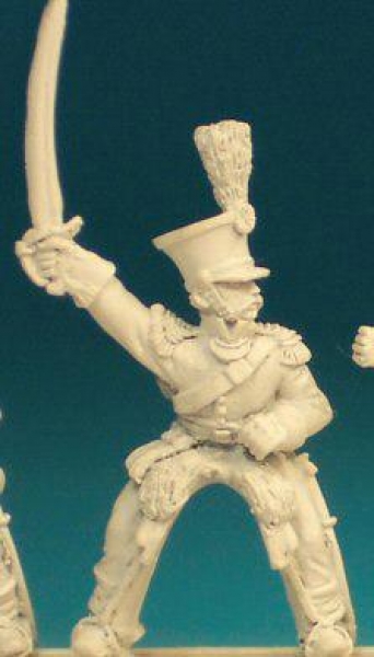 Front Rank Miniatures: PNC8 Cavalryman - In Shako - Officer (6 figures)
