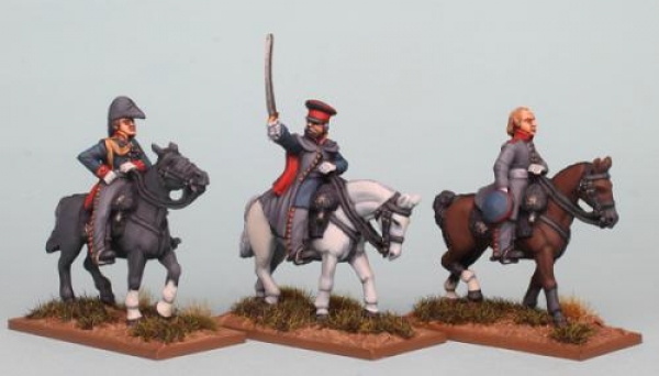 Front Rank Miniatures: PSNRPK44 Von Gneisenau, Blucher & York (3 Mounted Figures)