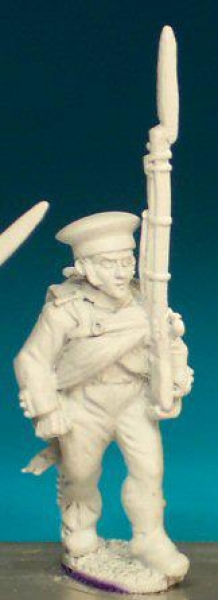 Front Rank Miniatures: RN19 Infantryman - Marching In Forage Cap (6 figures)