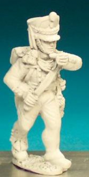 Front Rank Miniatures: RN25 Musketeer / Jager Command - Standard Bearer (6 figures)