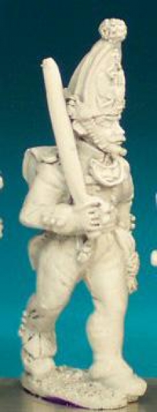 Front Rank Miniatures: RN37 Pavlov Grenadier - Officer Marching (6 figures)