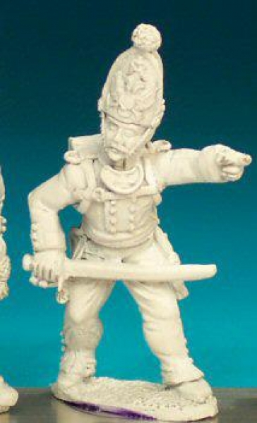 Front Rank Miniatures: RN38 Pavlov Grenadier - Officer Pointing (6 figures)