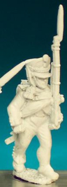 Front Rank Miniatures: RN3 Musketeer / Jager - Marching (6 figures)